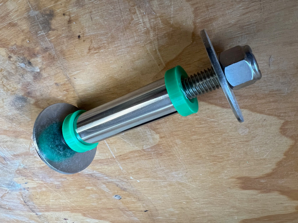 Wheel and Oarlock Package for Wheelbarrow Dinghy