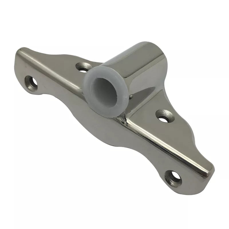 2x Marine 316 Stainless Steel Oarlock Sockets – Clamp-On Rowlock For Boats