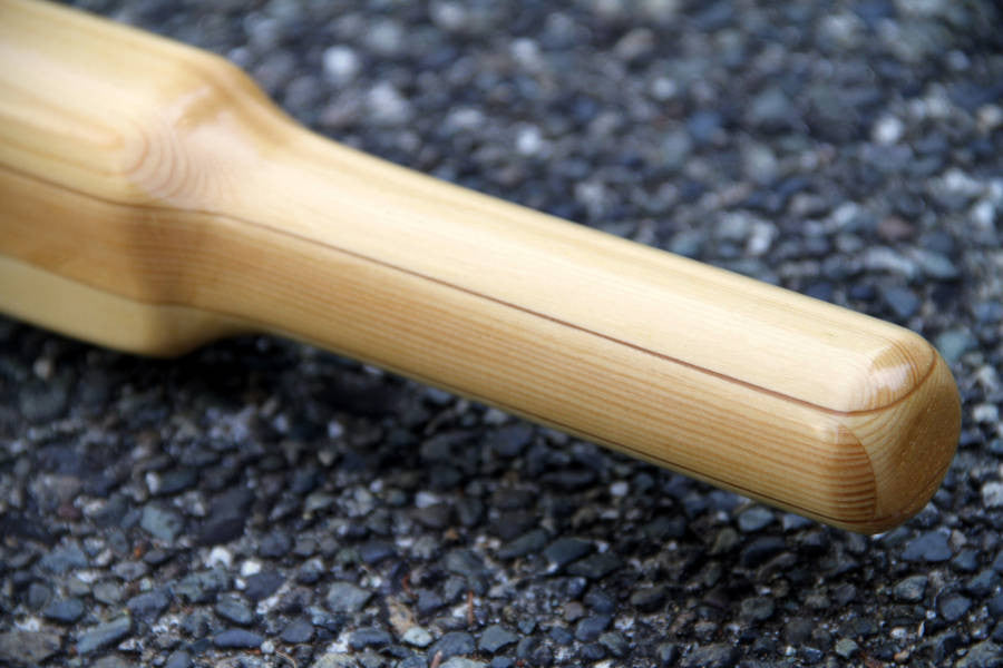 Laboring Oar Hollow-Shaft Wooden Sculling Oars Built From Plans - Angus Rowboats